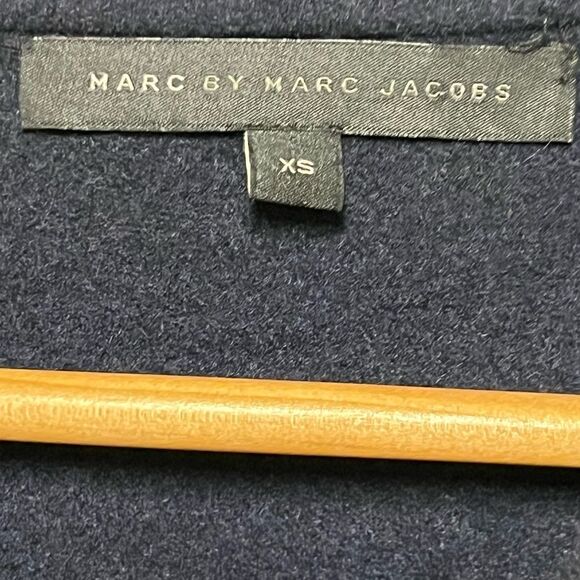 Marc by Marc Jacobs Womens Wool Plaid Reversible Jacket Oversized XS - Picture 8 of 8